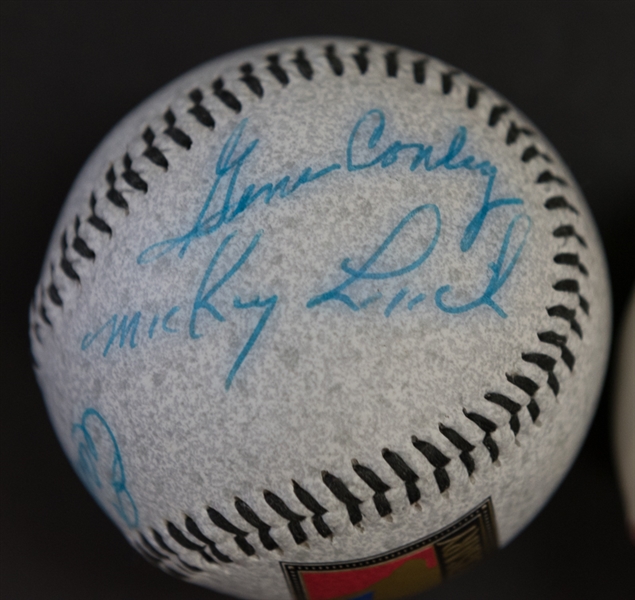 Lot of 3 - Orioles Signed Baseballs w. Boog Powell
