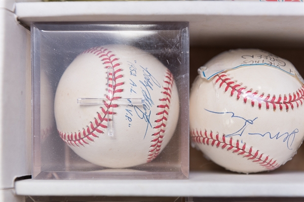 Lot of 10 Signed Baseballs w. Bobby Shantz 1952 AL MVP