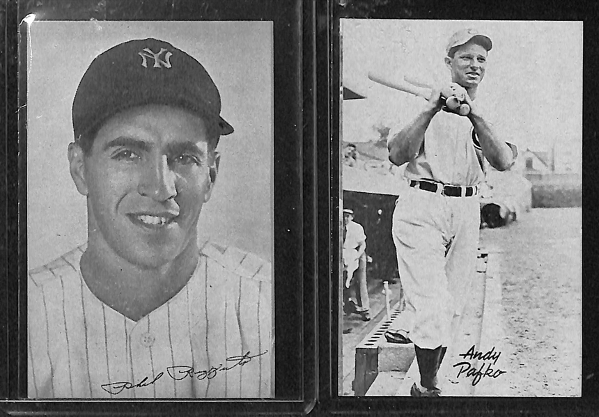 Lot of 18 Sports Cards (Bond Bread & Bowman Baseball) from 1947-1950 w. Bond Bread Ted Williams & Jackie Robinson