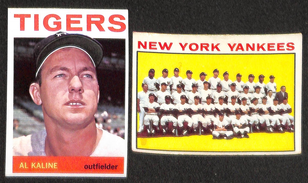 Lot of 16 - 1963-1964 Fleer & Topps Baseball Cards w. Sandy Koufax