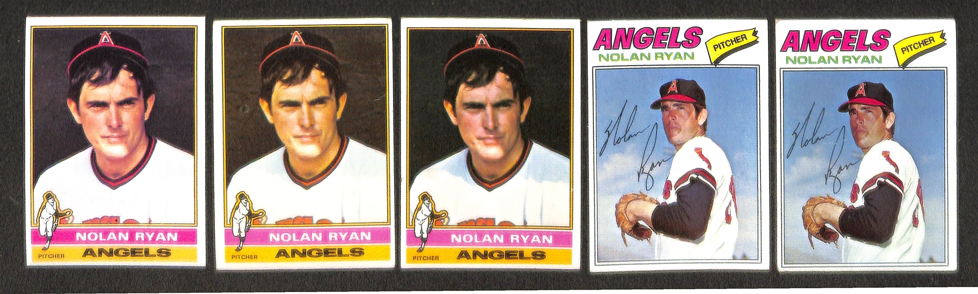 Lot of 28 Topps Nolan Ryan Baseball Cards from 1973-1978