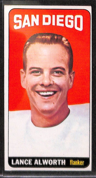 Lot Of 62 Different 1965 Topps Football Cards w. Dawson