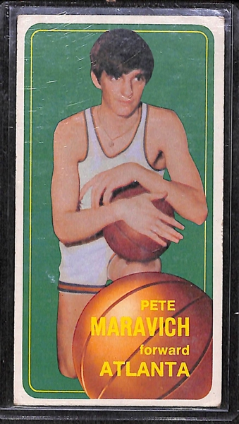 1970-71 Topps Basketball Second Series Complete Set w. Pete Maravich Rookie Card