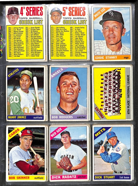 Lot of 300+ Assorted 1960-1969 Topps Baseball Cards w. Yaz