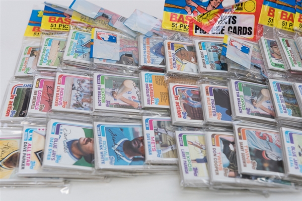 1982 Topps Unopened Baseball Rack Pack Box of 24 Rack Packs - Ripken Rookie Year (51 cards/pack)