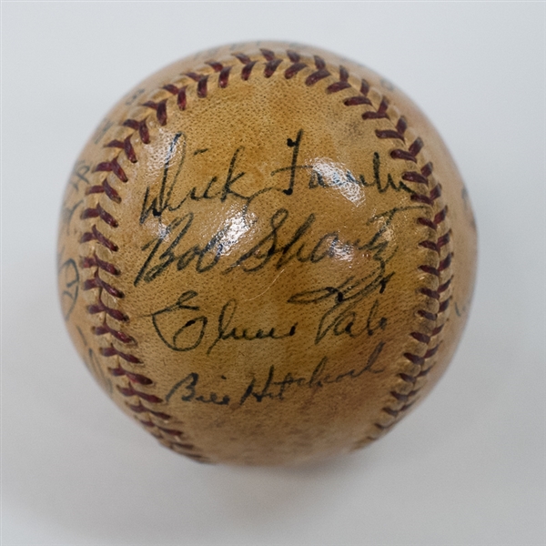 1951 Philadelphia A's Signed Baseball with Chief Bender and Jimmie Dykes (JSA LOA)