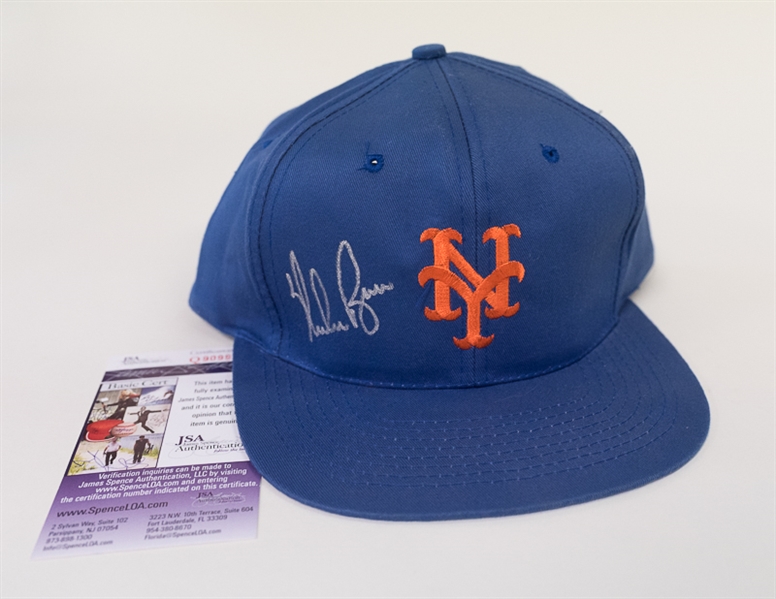 Nolan Ryan Signed New York Mets Hat (JSA COA)