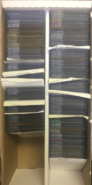 Lot of Approx 200+ Rookie Cards from 1974-1986