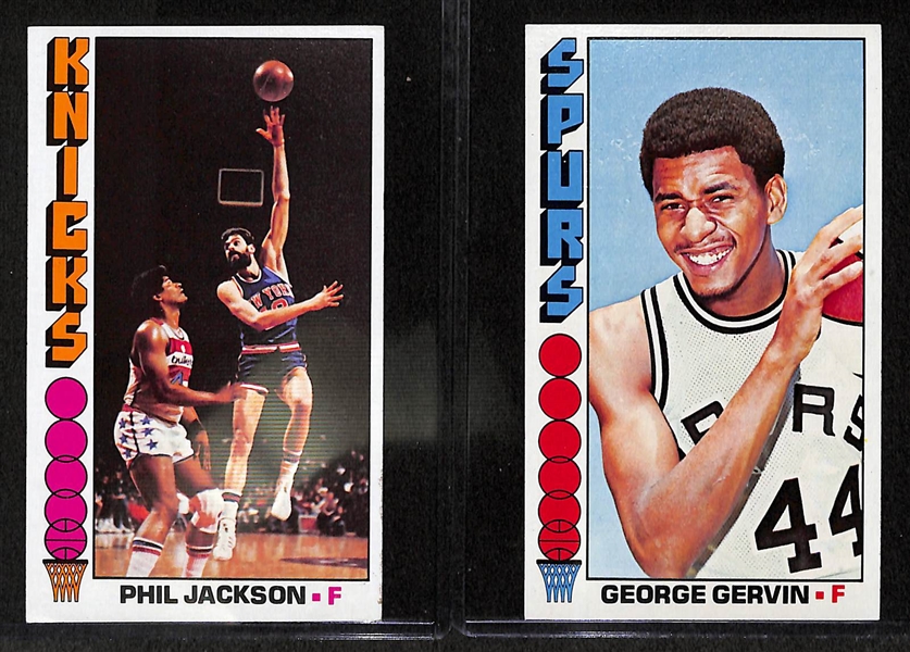 1976-77 Topps Basketball Partial Set (Missing 18 Cards) - High Quality Condition Cards!