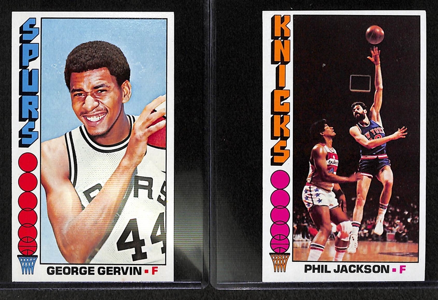 1976-77 Topps Basketball Partial Set (Missing 19 Cards) - High Quality Condition Cards!