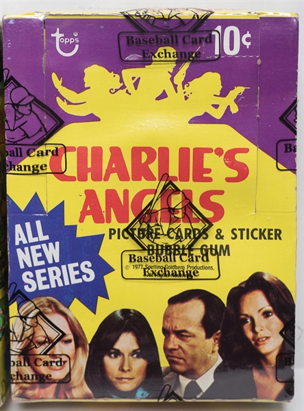 2 Unopened Non-Sport Wax Boxes - 1979 The Incredible Hulk & 1977 Charlie's Angels Series 3 - Sealed by BBCE
