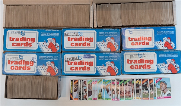 HUGE 1966 Topps Baseball Card Lot - Over 2,500 Cards inc. Clemente, Ford, Gibson and many High Numbers & Short Prints 