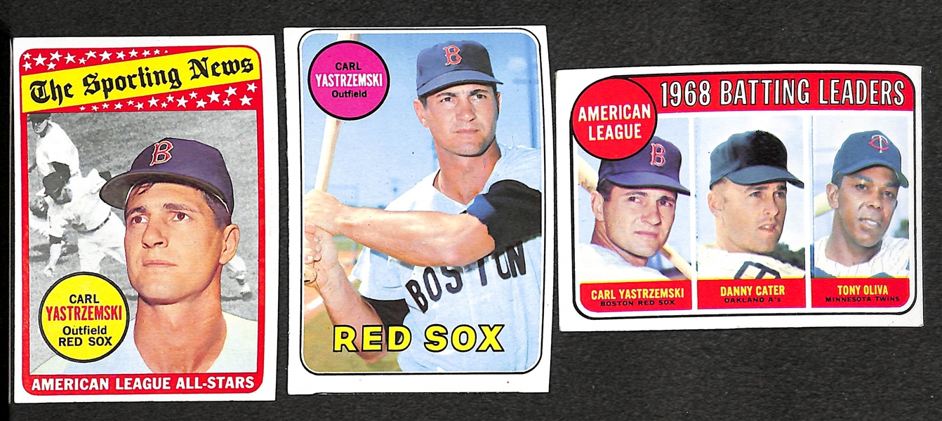 HUGE 1969 Topps Baseball Card Lot - Over 2,500 Cards inc. Many High-Grade Cards