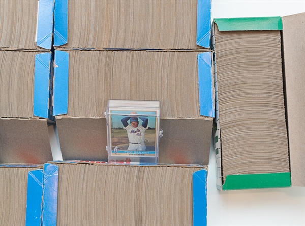 HUGE 1976 Topps High-Grade Baseball Card Lot - Approximately 6000 Cards!  Many Pack-Fresh Cards!