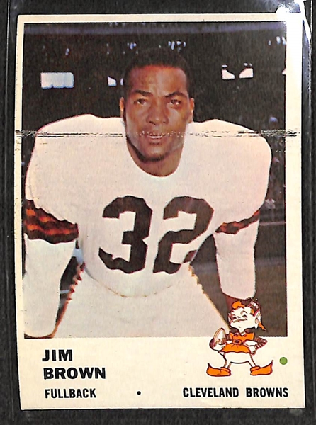 1961-1970 Assorted 250 Football Card w. Jim Brown