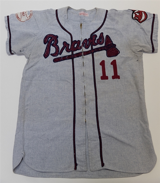 Vintage (circa 1960s) Mitchell & Ness Jersey with Pennsylvania/Delaware League Patch