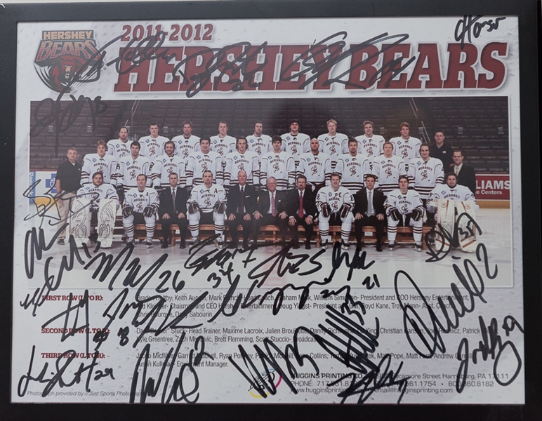 Hockey Autographed Memorabilia Lot w. Bob Kelly