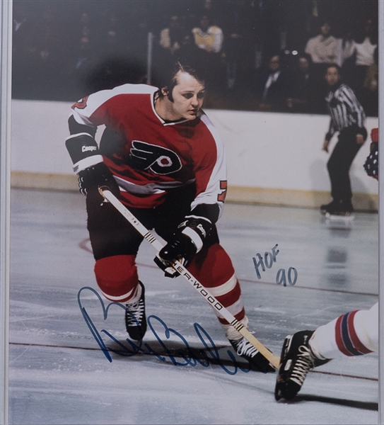 Hockey Autographed Memorabilia Lot w. Bob Kelly