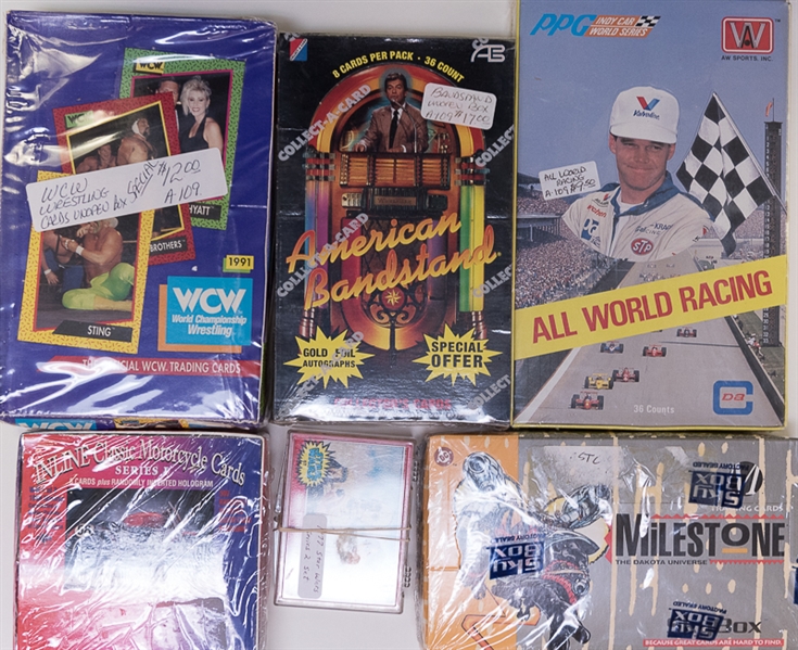 Non-Sports Cards Wax Boxes & Set Lot 