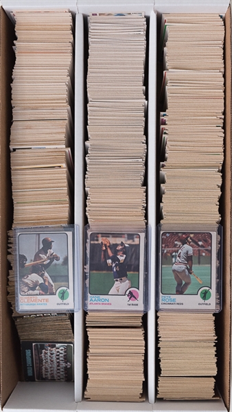 Lot Of 2000+ O-Pee-Chee Baseball Cards 1971-1984