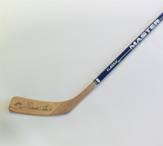 Gordie Howe Signed Russian Hockey Stick - JSA