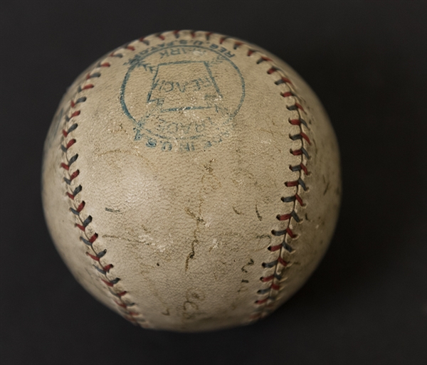 1923 Detroit Tigers Team Signed Official Reach AL Baseball w. 3 HOFers - Ty Cobb, Heinie Manush, Harry Heilmann
