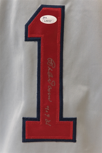 Bobby Doerr Signed Red Sox Style Jersey (JSA COA)