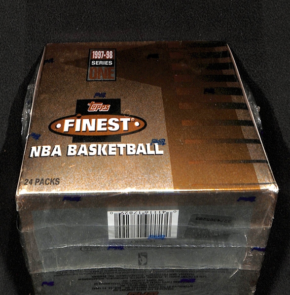 1997-98 Topps Finest Series 2 Basketball Sealed/Unopened Hobby Box (24 packs w/ 6 cards per pack)