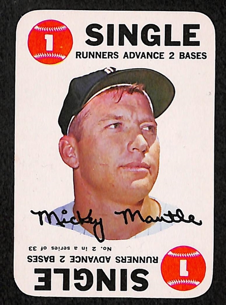 Lot of (4) Mickey Mantle Cards Inc. 2 PSA Graded Cards