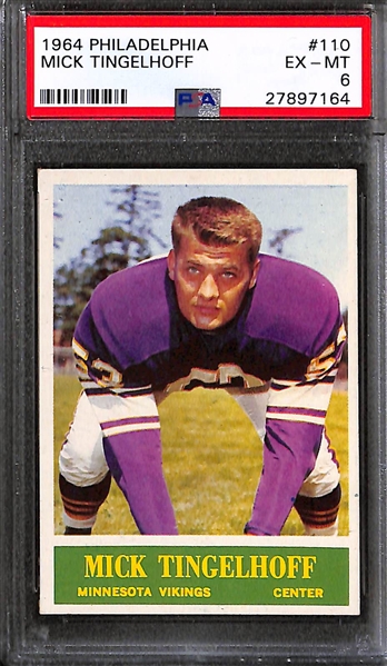 (20) PSA Graded Football Rookie Cards w. 1956 Topps Billy Vessels (PSA4)