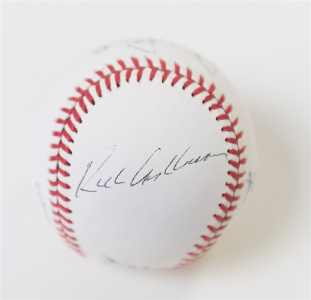 Phillies HOFer Signed Baseball Signed By Schmidt, Ashburn, and Roberts (JSA COA)