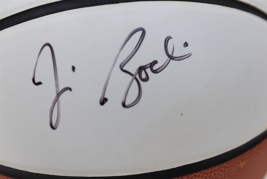 Jim Boeheim Signed 2003 National Champions Basketball (JSA COA) - Legendary Syracuse Basketball Coach