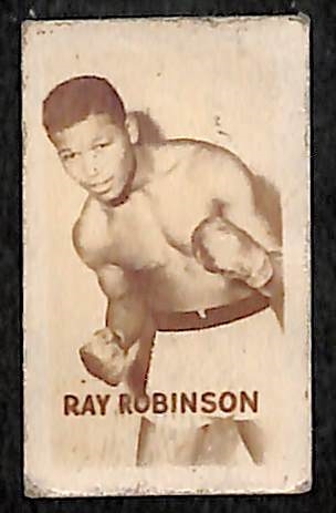 RARE 1948 Topps Magic Ray Robinson (Legendary Boxer)