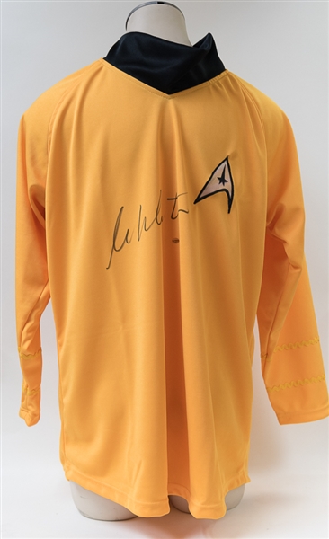 William Shatner Autographed Star Trek Captain Kirk Uniform Shirt