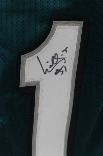 William Thomas Signed Eagles Style Jersey