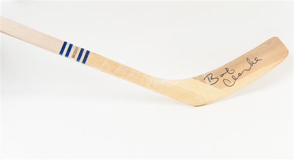 RARE Bobby Clarke Signed 1970s Style Sherwood Hockey Stick (HOFer)