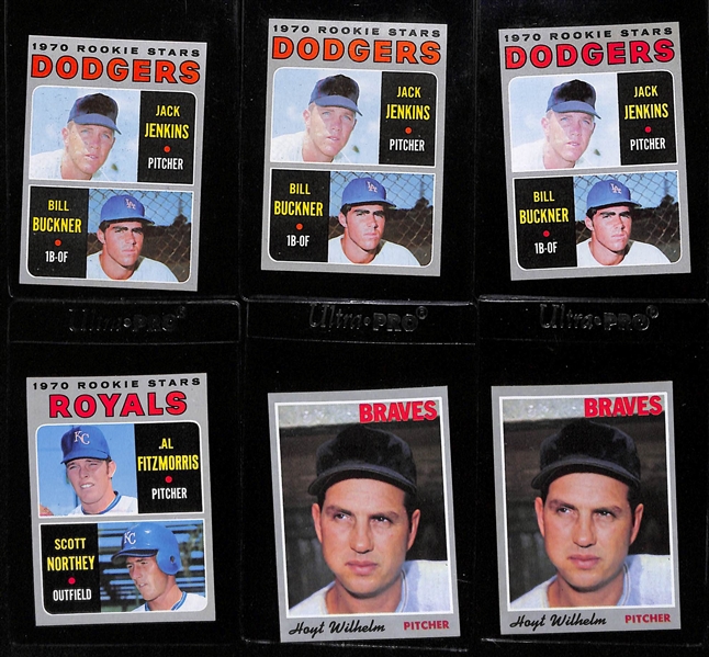 High-Grade 1970 Topps Baseball Card Lot (298 Cards From Vending Boxes - Many Ready to Grade)