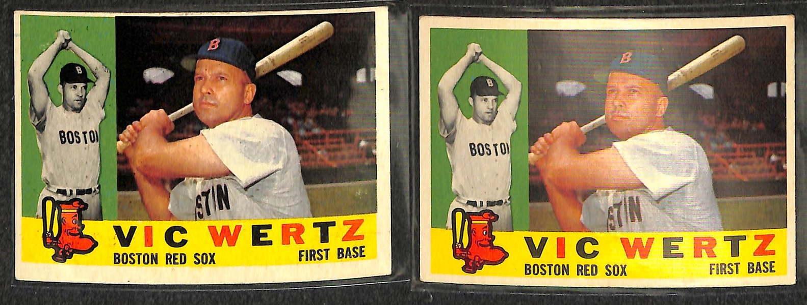 Lot of 150 Topps 1960 Baseball Cards w. Early Wynn