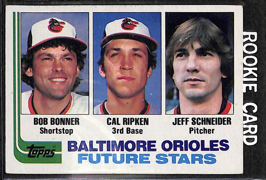 Lot of 2 Complete Sets - 1982 Topps & Donruss Baseball w. Cal Ripken Jr. Rookie Cards