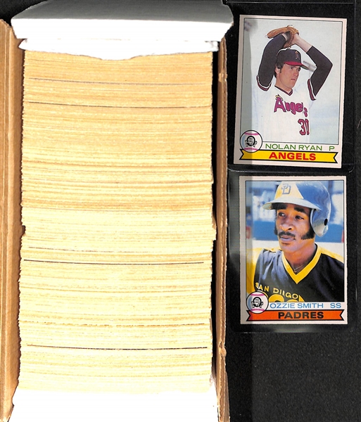 1979 Topps O-Pee-Chee Baseball Card Complete Set - 374 Cards - w. Ozzie Smith Rookie Card