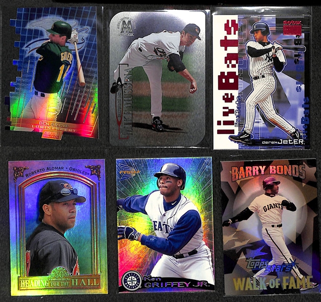 400+ Baseball Cards - Primarily Stars, Semi-Stars, & Inserts - w. Jeter