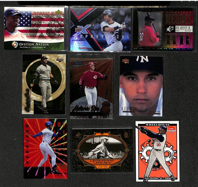 375+ Baseball Insert Cards - Mostly Stars & Hall of Famers - w. Nolan Ryan & Mantle