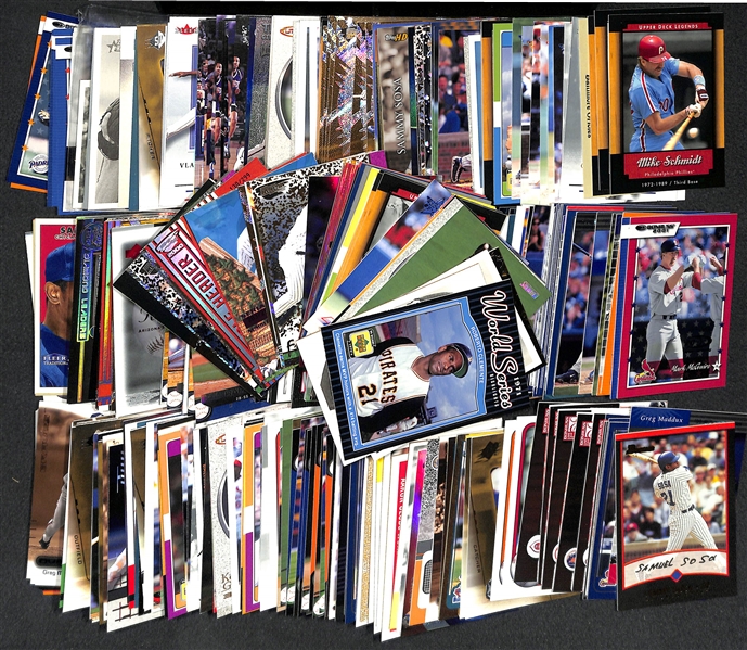 Lot of Over 400 Baseball Cards - Mostly Stars & Inserts from 2000 & 2001 - w. Clemente