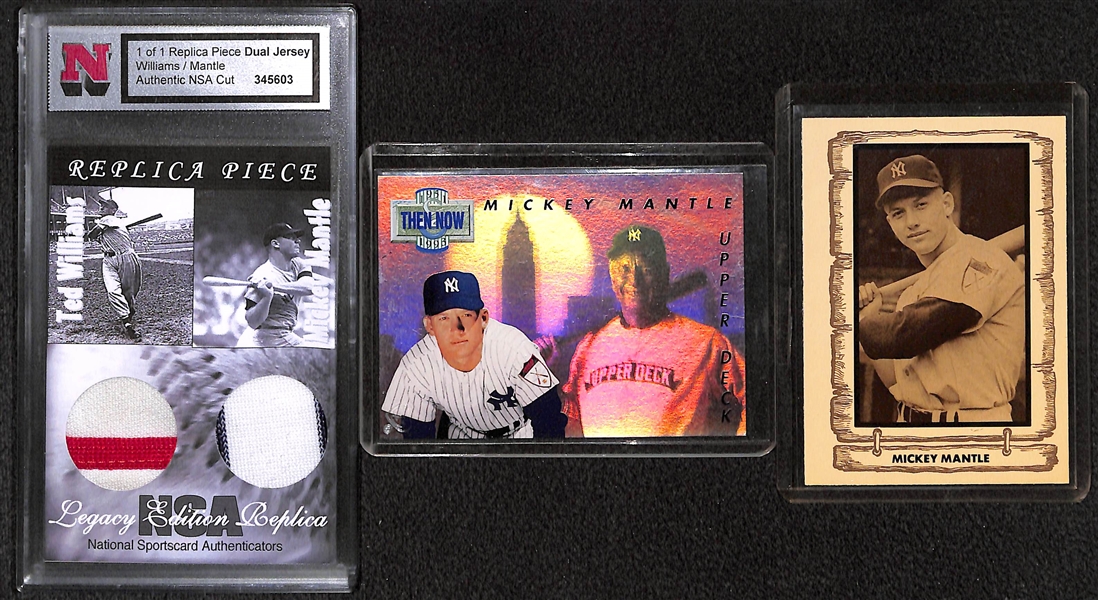Lot of (50) Mickey Mantle Cards (Mostly 1990s to Present)