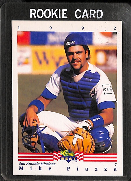 Lot of (100+) Mike Piazza Cards with Many Rookies
