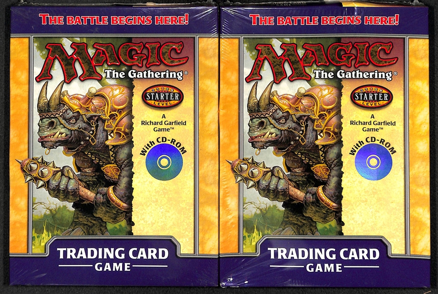 Lot of 2 - 2000 Magic the Gathering Trading Card Game