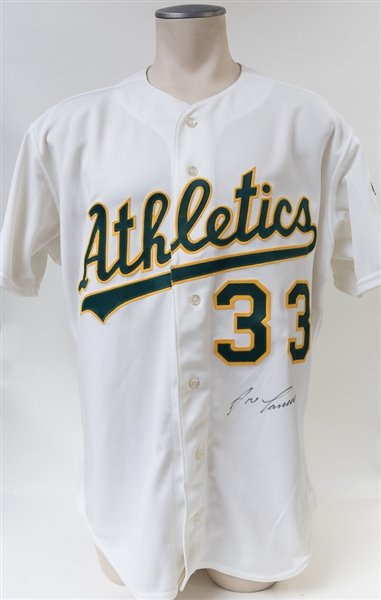 Jose Canseco Signed A's Jersey - JSA
