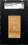 1887 Old Judge Cigarettes N172 John Reilly Card SGC 1.5