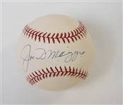 High-Quality Joe DiMaggio Signed American League Baseball - JSA COA
