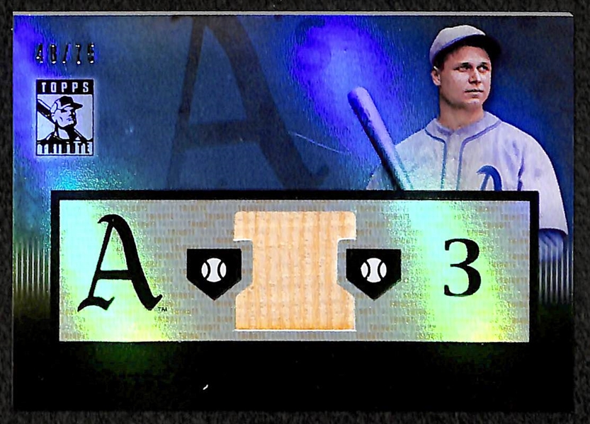 Lot Of 6 Baseball HOF Relic Cards w. Jimmie Foxx